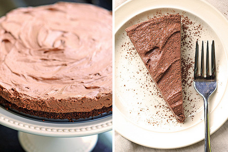 Làm bánh chocolate cheesecake ngon tuyệt không cần lò nướng