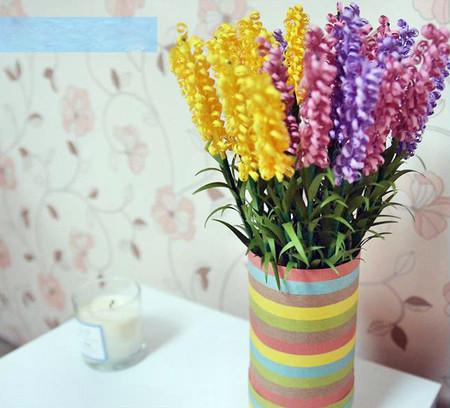 Khéo tay làm bình hoa giấy trang trí cho ngôi nhà của bạn