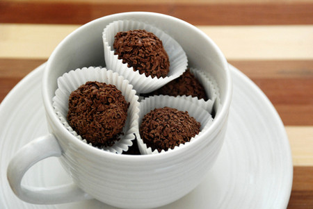Chocolate truffle hai lớp ngon tuyệt