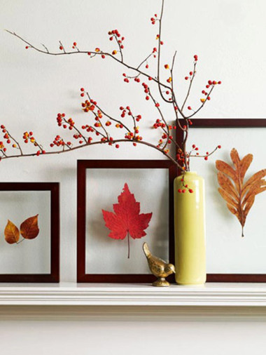 Bộ sưu tập khung tranh lá mùa thu trang trí cho ngôi nhà của bạn