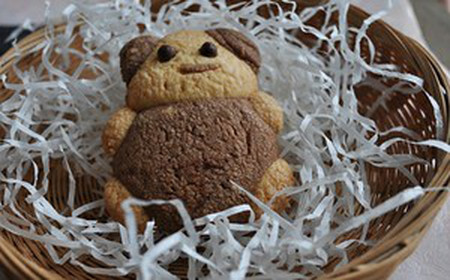 Khéo tay làm bánh quy gấu Teddy vui Tết cả nhà