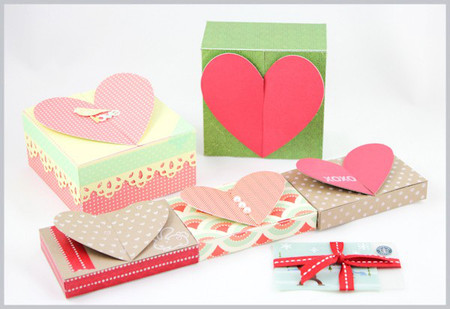 Lãng mạn cách gấp hộp quà hình trái tim cho dịp Valentine