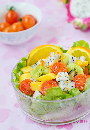 Salad trái cây đẹp mắt, ngon miệng