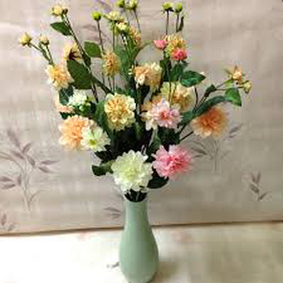 Phòng khách thêm rực rỡ với hoa thược dược - hoa của mùa Đông 4