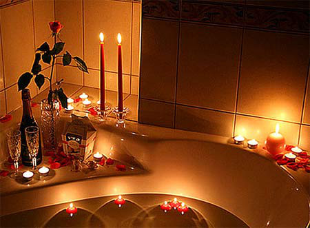Phòng tắm đêm lãng mạn 4
