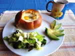 Bữa sáng ngon miệng với bánh mỳ trứng