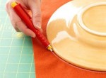 Hoa vải trang trí gối dựa đẹp mắt và độc đáo