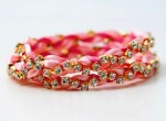 Sáng tạo vòng tay xinh xắn từ những sợi dây đơn lẻ