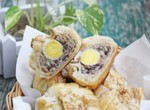Bánh bao nướng,rất ngon và lạ miệng