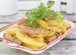 Khoai tây xào thịt hộp ngon tuyệt