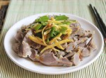 Hấp dẫn với món mề gà sốt gừng
