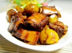 Thịt ba chỉ kho hạt dẻ ngon tuyệt