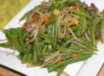 Thịt băm xào đậu, đậm đà, ngon cơm