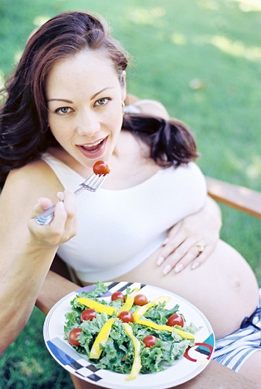 ăn uống khi mang thai