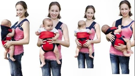 Cách địu em bé đảm bảo an toàn, thoải mái 1 Cách địu em bé đảm bảo an toàn, thoải mái 1