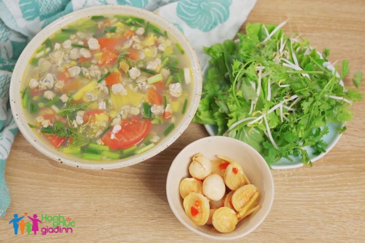 Canh chua hến 1