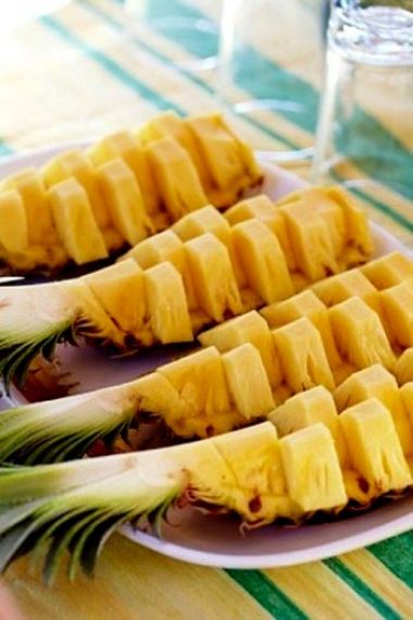 Mặt nạ nước ép dứa 1 Mặt nạ nước ép dứa 1