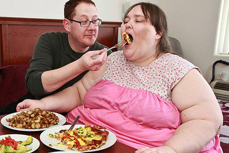 Vợ béo bị chê  “Ăn hết phần của chồng con” 1