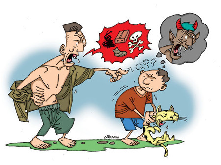 Lủi thủi trốn bố mẹ 1 Lủi thủi trốn bố mẹ 1