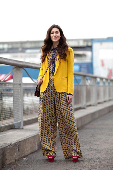 Blazer và jumpsuit 1 Blazer và jumpsuit 1