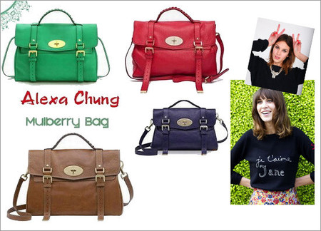 7. Alexa Chung Mulberry Bag 1 7. Alexa Chung Mulberry Bag 1
