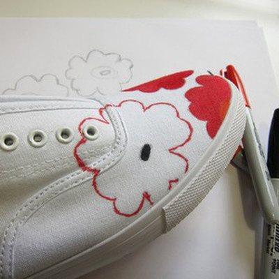 Tự tin tự vẽ Tự vẽ giày với những ý tưởng sáng tạo