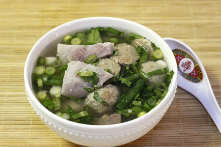 Nguyên liệu: 1 Món canh rất ngọt và ngon.