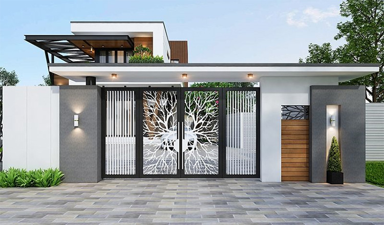 Những gợi ý giúp bạn chọn cổng cho nhà, vườn 1 Những gợi ý giúp bạn chọn cổng cho nhà, vườn 1