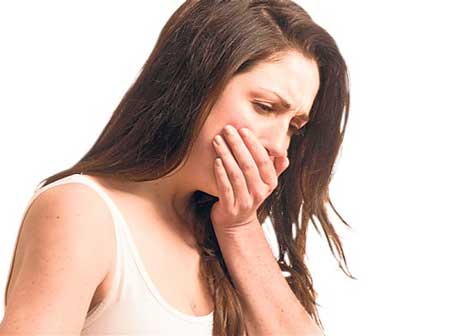 Khó thở, nhanh hết hơi 1 Bạn có thể sẽ thấy buồn nôn vào mỗi sáng khi mang thai