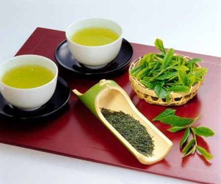 Trà xanh 1 Trà xanh rất giàu catechin