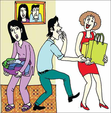 Lơ là vợ nhưng lại hết lòng chăm sóc cho gái thiên hạ 1 Với vợ thì lơ là trong khi với gái hàng xóm thì anh nhiệt tình giúp đỡ.
