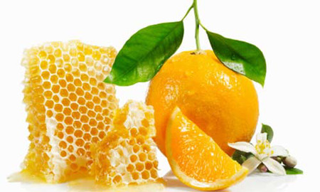 Sinh tố trứng gà, mật ong và cam 1