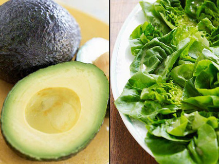 Bơ + Salad rau xanh = Bảo vệ làn da 1 Salad cùng bơ có tác dụng bảo vệ làn da.