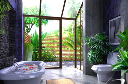 4. Hãy trồng cây 1 Trồng cây sẽ đem lại sức sống cho cả ngôi nhà.
