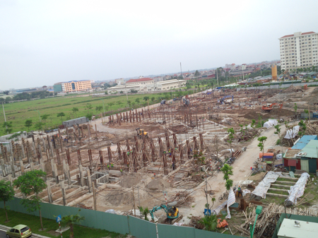 Tiến độ thi công chung cư thu nhập thấp Đặng Xá tháng 7.2014 3 Tiến độ thi công chung cư thu nhập thấp Đặng Xá tháng 7.2014 3