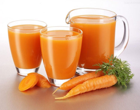 7, Ngăn ngừa lão hóa 1 Nước ép cà rốt