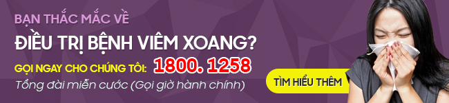 Chữa viêm xoang hiệu quả