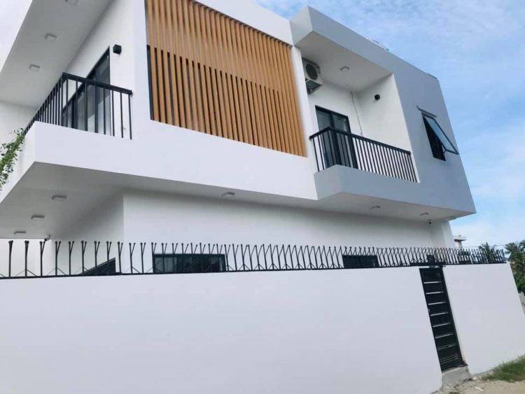 Biệt thự phố 2 mặt tiền hiện đại