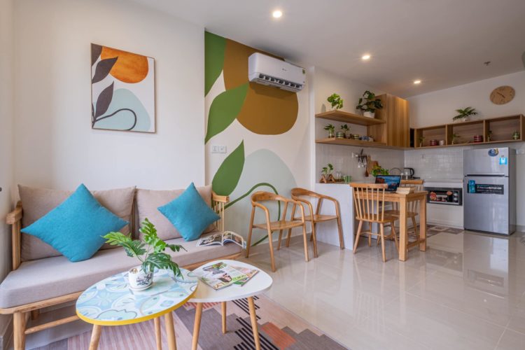 Căn hộ 40 m2 1 phòng ngủ với những chia sẻ đầy tâm huyết 1 Căn hộ 40 m2 2 phòng ngủ nhỏ đẹp