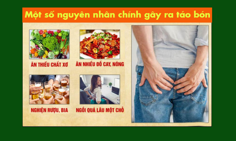 Nguyên nhân gây ra táo bón 1