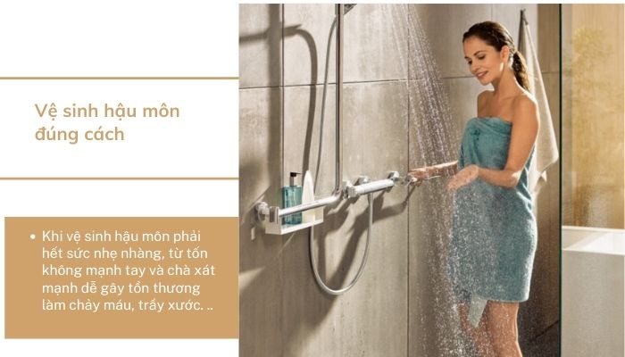 Vệ sinh hậu môn đúng cách 1 Vệ sinh hậu môn đúng cách 1