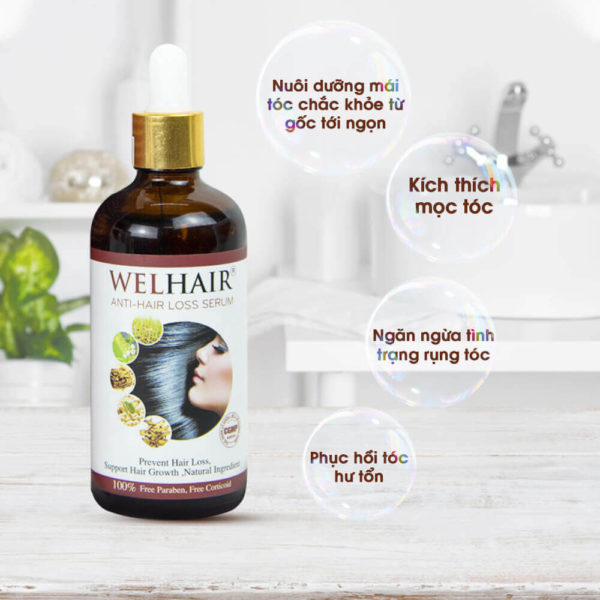 8. Serum kích thích mọc tóc Welhair 1 8. Serum kích thích mọc tóc Welhair 1
