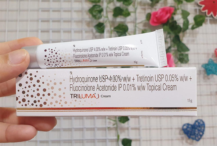 Thuốc điều trị nám nội tiết Hydroquinone + Tretinoin và Fluocinolone 1 Thuốc điều trị nám nội tiết Hydroquinone + Tretinoin và Fluocinolone 1