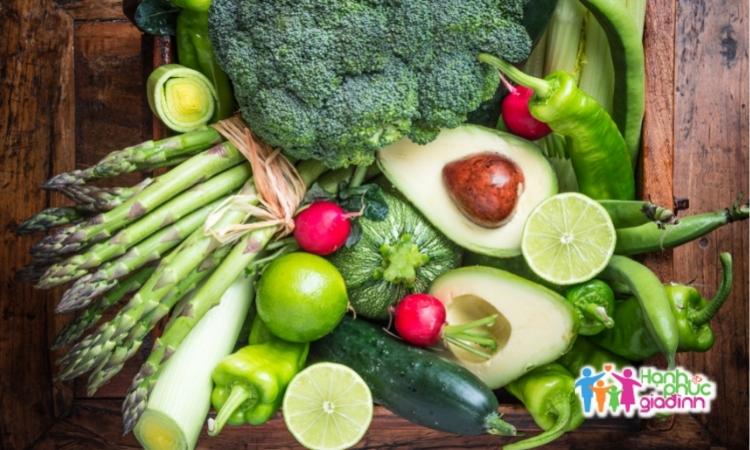 Bổ sung vitamin C từ hoa quả, rau xanh 1 Ăn nhiều rau xanh
