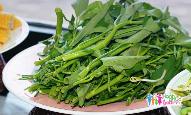 Rau muống 1 Kiêng ăn rau muống