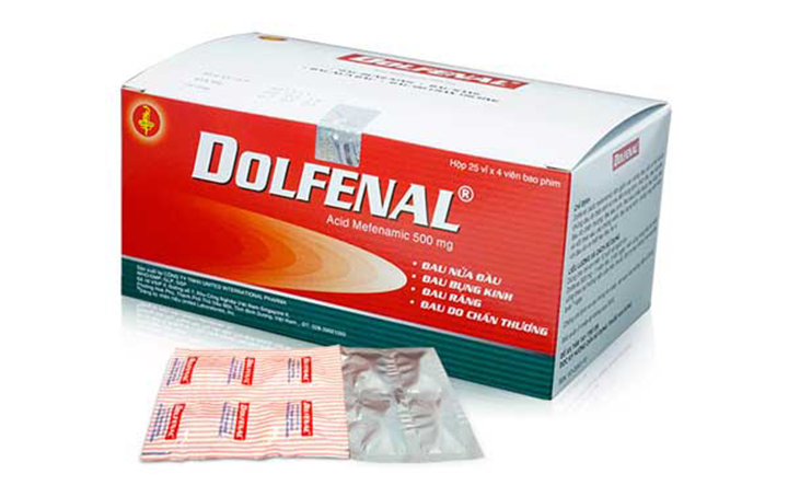 Dolfenal trị đau nửa đầu, đau do chấn thương 1
