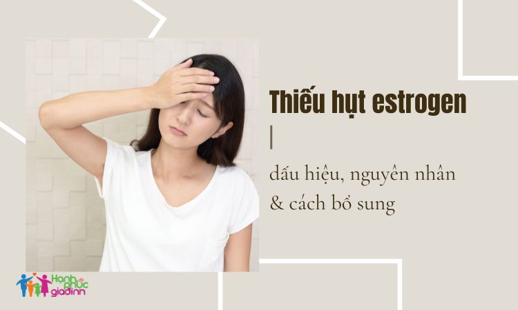 Thiếu hụt estrogen: dấu hiệu, nguyên nhân và cách bổ sung 1
