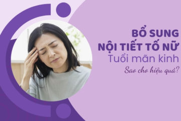 Vì sao cần bổ sung nội tiết tuổi mãn kinh? Cách bổ sung hiệu quả Vì sao cần bổ sung nội tiết tuổi mãn kinh? Cách bổ sung hiệu quả